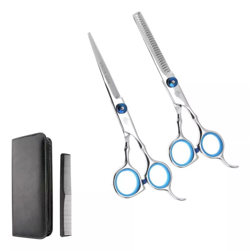 FD Tijeras Para Cabello Kit Profecional Para Estilista, Barbero