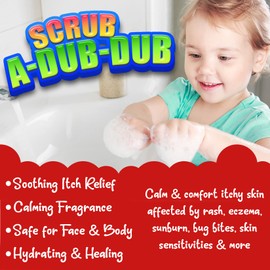 Cactus Honey & Oats Goats Milk Kids Soap, 4oz Wash Bar – Natural Oatmeal Soaps for Kids