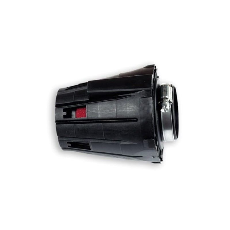 Air Filter Boxed 28 mm Straight Black