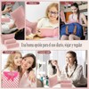 GeorgeX Bolsa de Maquillaje de Viaje para Mujer, Bolsa de
