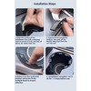 6PCS Car Cup Holder Limiter – Silicone Adhesive Drink Stabilizer