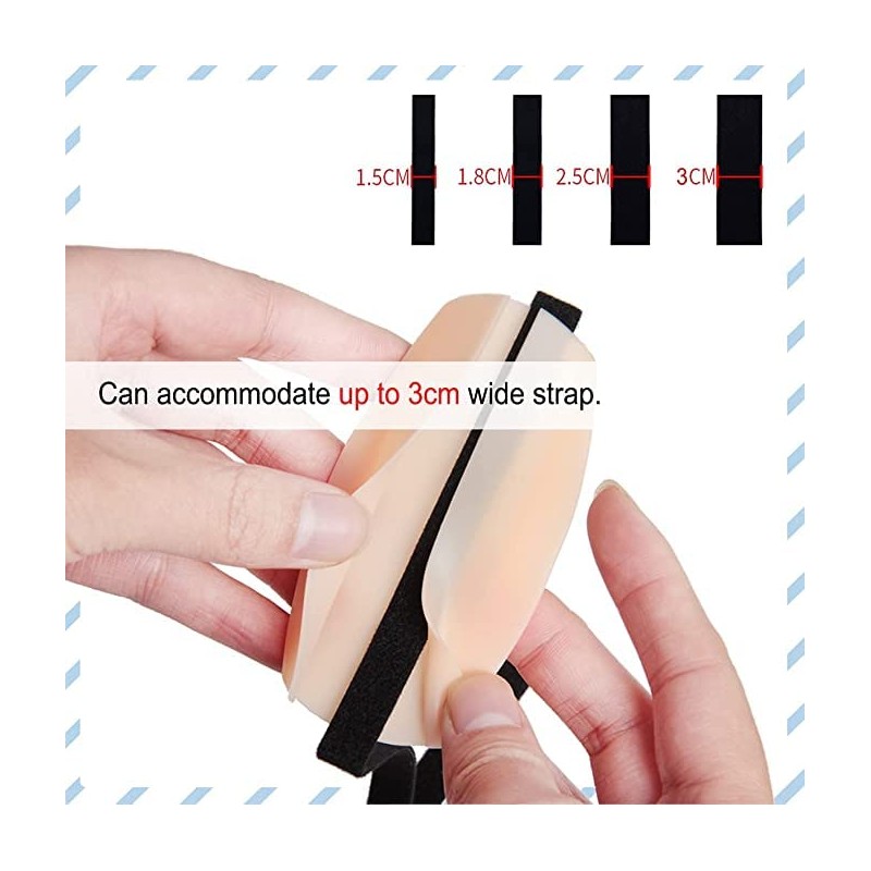 EIMGO Silicone Bra Strap Cushions Holder Non-Slip Comfort Shoulder Protectors