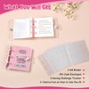 Mafegu Mini Money Saving Binder with 25 Envelopes, $1000 Savings