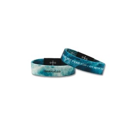 HOLSTRENGTH Daily Bible Verse Bracelet (Isaiah 41:10, Regular)