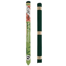 Aromandise Roll Jade Orchid Incense, Plant Extracts, Green, 22.2 x 1.7 x 1.7 cm