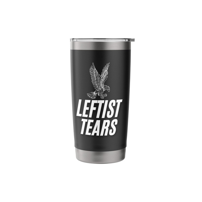 Leftist Tears Funny Conservative American Stainless Steel Insulated Tumbler