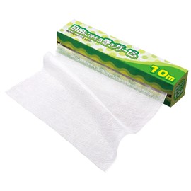 Comolife Freely Use Rolled Gauze, 32.8 ft (10 m), Steamed Cooking, For Babies, Nursing, No Fluorescents, 100% Cotton, Can Be Cut, White, Single Item, 32.8 ft (10 m)