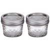 Ball Mason 4oz Quilted Jelly Jars with Lids and Bands,