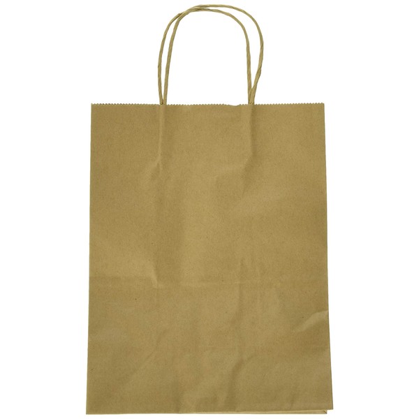 8"x4.75"x10" 50 pcs- Brown Kraft Paper Bags Shopping Bags Party Bags Retail Bags Craft Bags Brown Bag Natural Bag