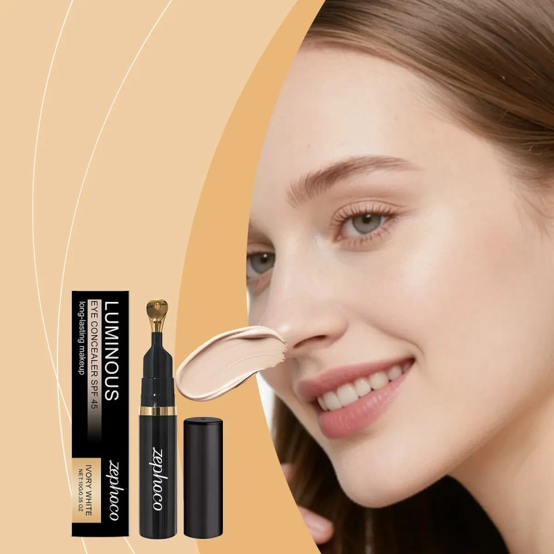 Corrector Ojos Cobertura Alta Iluminador Duradero Natural