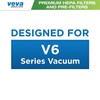 VEVA 6 Pack Premium Vacuum Filter Set with 3 Pre