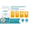 NAC N-Acetyl Cysteine 600mg, 120 Vegan Capsules