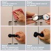 Cabinet Locks Baby Proofing, Childproof Cabinet Locks 10 Pack with
