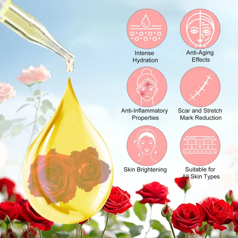 Aceite Rosa Mosqueta, Vitamina E, Firmeza, Hidrata, Repara
