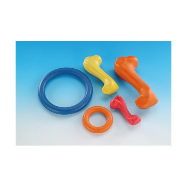 Nobby Rubber Toy Ring, 15 cm