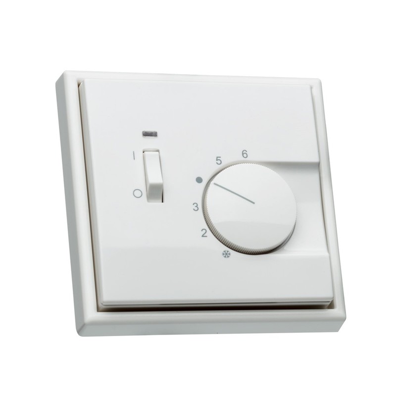 Halmburger Room Thermostat RTR-7013rg Including Jung LS 990 Frame LS981WW