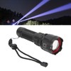 Telescopic Focus Flashlight XHP160 LED Super Bright Flashlight for Camping
