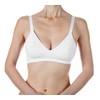 Chicco Cotton Nursing Bra Size 5C, White, 5C