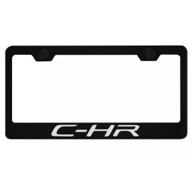 MVP Black License Plate Frame For C-HR CHR C HR