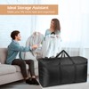 SUOHINAO 2 Pack 230L Large Storage Bags,Strong Packing Boxes for