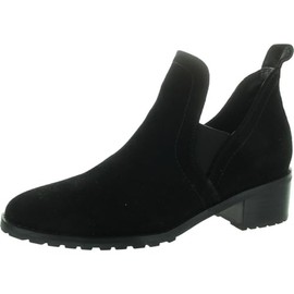 Blondo Women's Sandra Waterproof Ankle Boot, Black Suede, 8