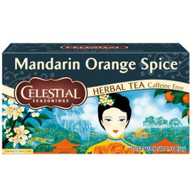 Celestial Seasonings Mandarin Orange Spice Herbal Tea, 20 Count