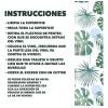 J.H. Company Tapiz Vinil Adherible Ventanas 2m X 45 Cm