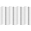 POFET 60PCS Window Screen Sprinig Clip Corner Mount Flat Window