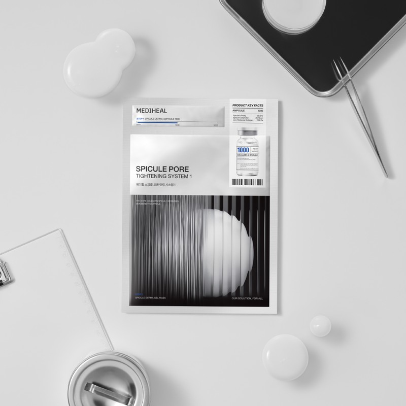 Mediheal Spicule Pore Tightening System 1 Ampoule & Collagen Gel