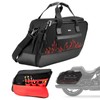 Mofun Motorcycle Saddlebag Liner Bag Hard Saddlebag Organizer With Red
