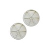 2PCS Baseboard Heater Thermostat Temperature Control Dial Knob Replacement, Baseboard