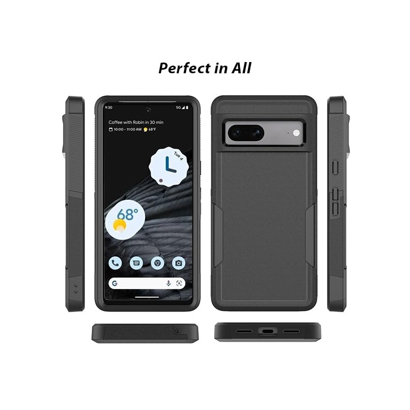 ZUSLAB Rugged Case for Pixel 8 Defender Protective Heavy Duty