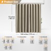 BTTN Extra Wide Shower Curtain - 108 x 72 Inch