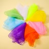 Fanshiontide Pack of 12 Juggling Cloths, 60 x 60 cm