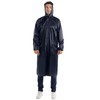 Azarxis Raincoat, Rain Poncho, Men's, Women's, Bicycle, Multi-functional, 3-Way Rainwear/Tarp/Ground