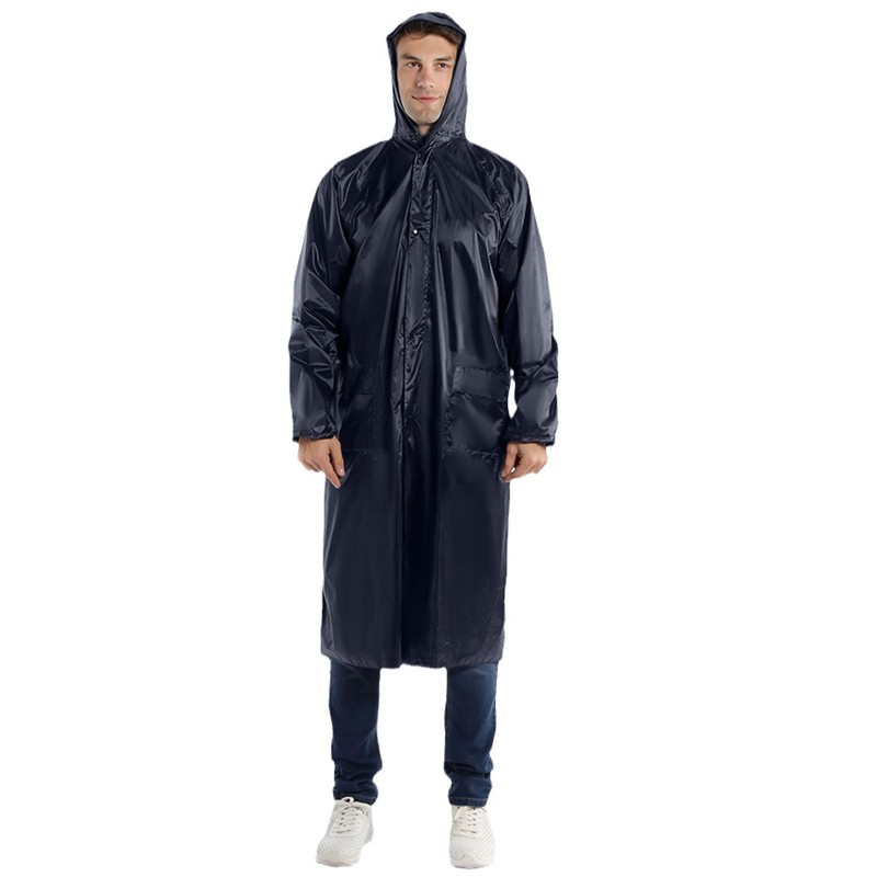 Azarxis Raincoat, Rain Poncho, Men's, Women's, Bicycle, Multi-functional, 3-Way Rainwear/Tarp/Ground