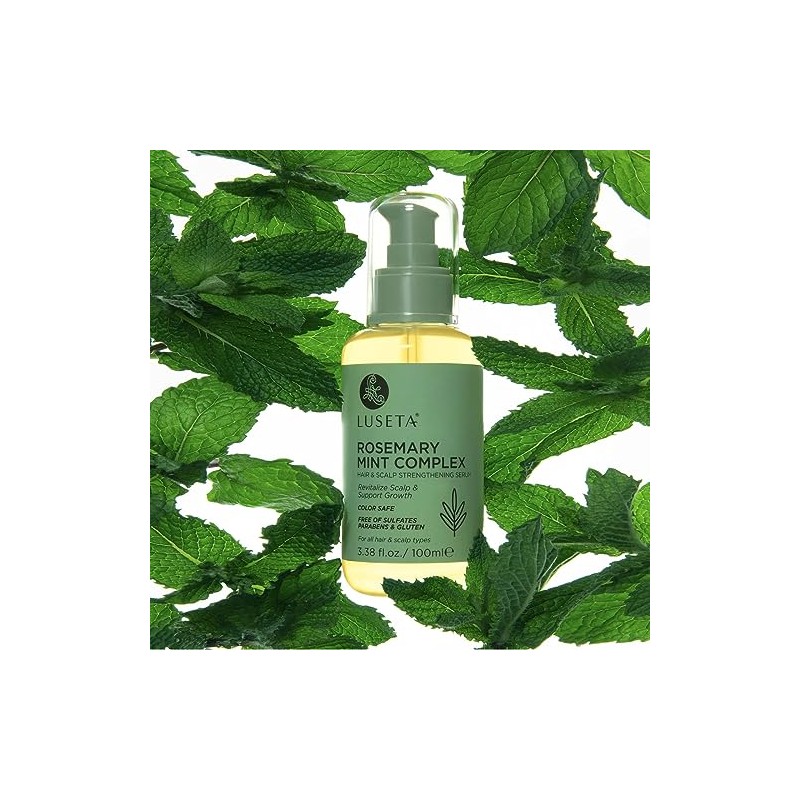 Luseta Aceite de romero para fortalecer el crecimiento del cabello,