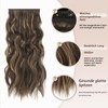FESHFEN 20" Thick Highlight Long Wavy Synthetic Hair Extensions Full