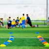 TRIXES Pack of 20 Sports Marker Cones Multicoloured Football Sports