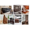 Black Lamb Vinyl Fabric, 1.2mm Thick Waterproof Faux Leather Upholstery