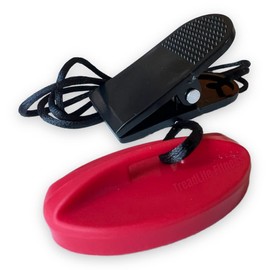 Treadmill E-Stop Safety Key - Part No. AX-20943 - Replacement for Various Cybex Treadmills (Models Listed)