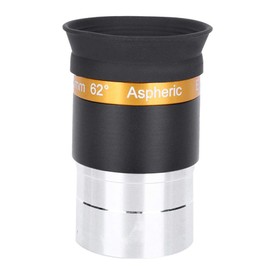 Astronomical Telescope Eyepiece, 4mm Wide Angle 62 Degree HD Full Coated Aspherical Eyepiece Lens for Astronomical 1.25" Telescope