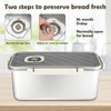 Bread Box for Homemade Bread, Time Recording Bread Storage Container