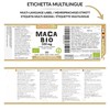 Organic Maca Capsules, 500mg - 180 Capsules. Gelatinised, Natural and