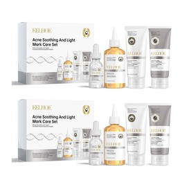 EELHOE Facial Care Kit,facial skincare kit,Deeply moisturizes and moisturizes the skin, making acne look less severe,Holiday GiftsMother's Day Gifts. Comfort - Specification: 2PCS