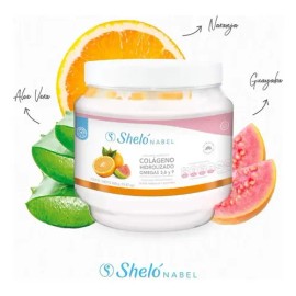 Omegas 3-6-9 Colágeno Hidrolizado Sheló Nabel  Hydrolyzed Collagen with Omega 3-6-9, 450g Powder                                                      