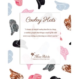 Miss Adola Phone Purse Crossbody Bags for Women - Leather Small Cell Phone Wallet RFID Blocking with Card Slots & Adjustable Strap Cute Designer Aesthetic Cross Body Bags, Cowboy Hat