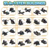 HISTOYE 51-in-1 Robot Building Kit - STEM Toys Erector Set