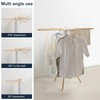 Kroias Tripod Clothes Drying Rack Wooden Drying Rack, Laundry Drying