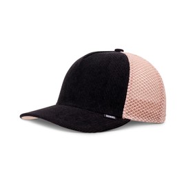Djinns - Casual Cord 'n Mesh (Black/Bisque) - Trucker Cap Mesh Cap Hat Cap Hat Caps